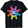image:imageDreamWorks Trolls Rock and Trolls Rainbow TShirtBlack