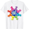 image:imageDreamWorks Trolls Rock and Trolls Rainbow TShirtWhite