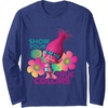 image:imageDreamWorks Trolls Show Your True Colors Long Sleeve TShirtNavy Blue