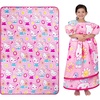 image:imageFranco Kids Bedding Super Soft Micro Raschel Blanket 62 in x 90 in Trolls World TourHello Kitty