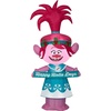 image:imageGemmy Christmas Airblown Inflatable Poppy in Holiday Outfit wBanner Universal 4 ft Tall Pink