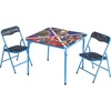 image:imageIdea Nuova Trolls 3 Piece Childrens Activity Square Table and Chair Set Ages 3Avengers