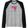 image:imageTrolls  Poppy Raglan Baseball TeeBlackAthletic Heather
