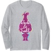 image:imageTrolls Rock amp Troll Sparkle Long Sleeve TShirtHeather Grey