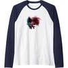 image:imageTrolls World Tour  Branch amp Poppy Raglan Baseball TeeNavy BlueWhite