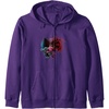 image:imageTrolls World Tour  Branch amp Poppy Zip HoodiePurple