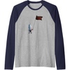 image:imageTrolls World Tour  Guy Diamond Tiny Diamond Raglan Baseball TeeNavy BlueAthletic Heather