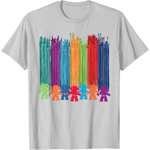 image:imageClassic Trolls Painted Hair Trolls TShirt TShirtSilver Grey