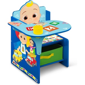 image:imageDelta Children Chair Desk with Storage Bin Trolls World TourCocomelon