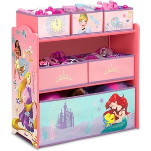 image:imageDelta Children Design and Store 6 Bin Toy Storage Organizer Trolls World TourDisney Princess