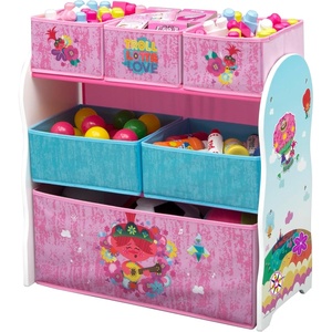 image:imageDelta Children Design and Store 6 Bin Toy Storage Organizer Trolls World TourTrolls World Tour