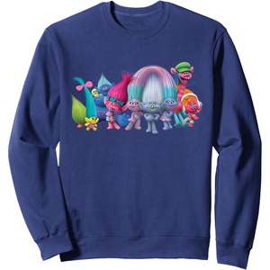 image:imageDreamWorks Trolls All Troll Friends SweatshirtNavy Blue