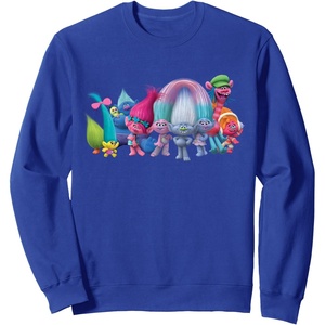 image:imageDreamWorks Trolls All Troll Friends SweatshirtRoyal Blue
