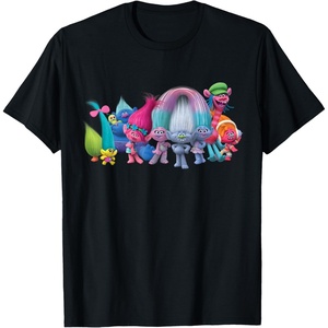 image:imageDreamWorks Trolls All Troll Friends TShirt SmallBlack