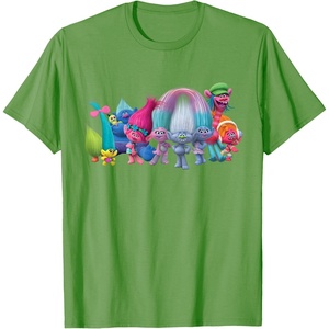 image:imageDreamWorks Trolls All Troll Friends TShirt SmallGrass Green