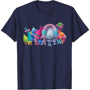 image:imageDreamWorks Trolls All Troll Friends TShirt SmallNavy Blue