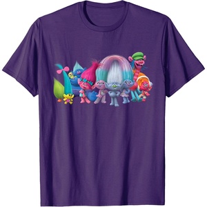 image:imageDreamWorks Trolls All Troll Friends TShirt SmallPurple