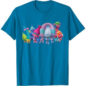 image:imageDreamWorks Trolls All Troll Friends TShirt SmallSapphire Blue