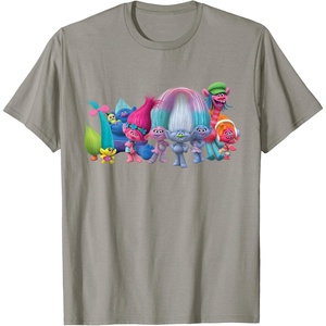 image:imageDreamWorks Trolls All Troll Friends TShirt SmallSlate Grey
