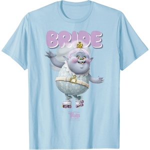 image:imageDreamWorks Trolls Band Together Bride Bridget TShirtBaby Blue