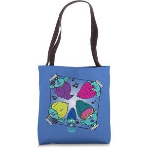 image:imageDreamWorks Trolls Band Together BroZone Album Cover Tote Bag
