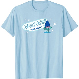 image:imageDreamWorks Trolls Band Together BroZone Baby Branch TShirtBaby Blue