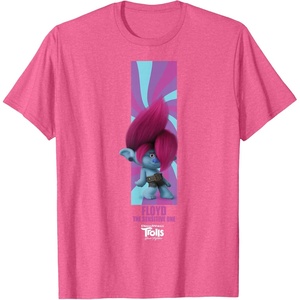 image:imageDreamWorks Trolls Band Together BroZone Floyd TShirtPink Heather