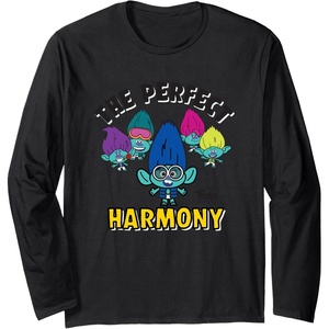 image:imageDreamWorks Trolls Band Together BroZone Perfect Harmony Long Sleeve TShirtBlack
