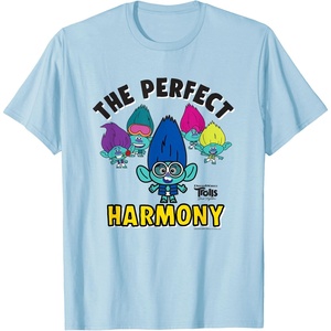 image:imageDreamWorks Trolls Band Together BroZone Perfect Harmony TShirtBaby Blue