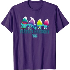 image:imageDreamWorks Trolls Band Together BroZone Perfect Harmony TShirtPurple