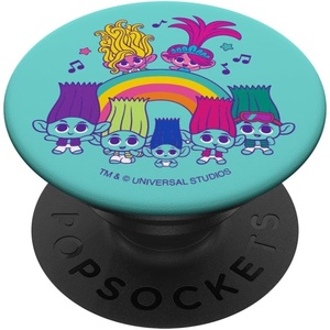 image:imageDreamWorks Trolls Band Together BroZone Poppy Viva Rainbow PopSockets Adhesive PopGripAdhesive PopGrip