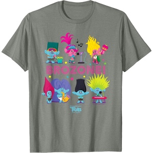 image:imageDreamWorks Trolls Band Together BroZone Poppy and Viva TShirtOlive Heather