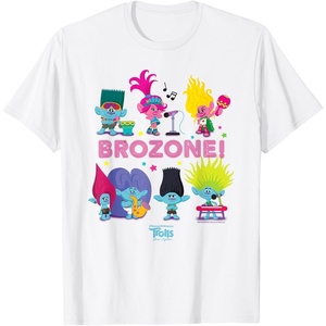 image:imageDreamWorks Trolls Band Together BroZone Poppy and Viva TShirtWhite
