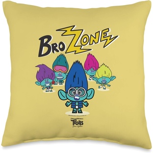 image:imageDreamWorks Trolls Band Together BroZone Spotlight Throw Pillow16x16