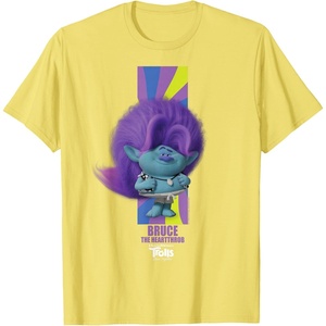 image:imageDreamWorks Trolls Band Together BroZone Spruce Bruce TShirtLemon Yellow