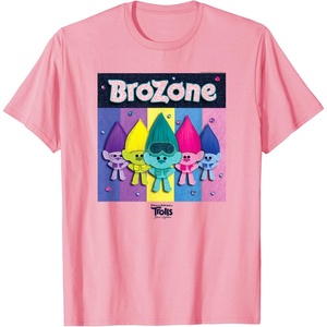 image:imageDreamWorks Trolls Band Together BroZone TShirtPink