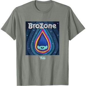 image:imageDreamWorks Trolls Band Together Brozone Baby Branch TShirtOlive Heather