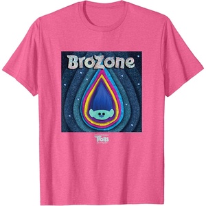image:imageDreamWorks Trolls Band Together Brozone Baby Branch TShirtPink Heather