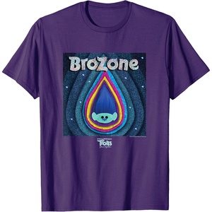 image:imageDreamWorks Trolls Band Together Brozone Baby Branch TShirtPurple