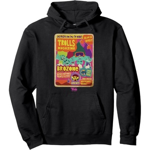 image:imageDreamWorks Trolls Band Together Brozone Magazine Cover Pullover HoodieBlack