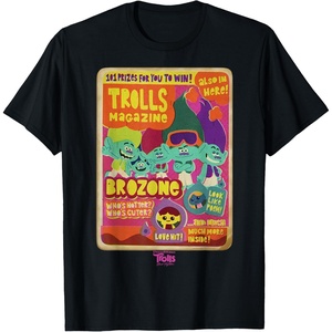 image:imageDreamWorks Trolls Band Together Brozone Magazine Cover TShirtBlack