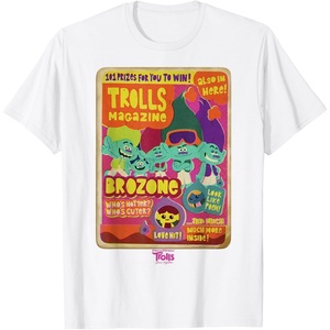 image:imageDreamWorks Trolls Band Together Brozone Magazine Cover TShirtWhite