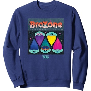 image:imageDreamWorks Trolls Band Together Brozone SweatshirtNavy Blue