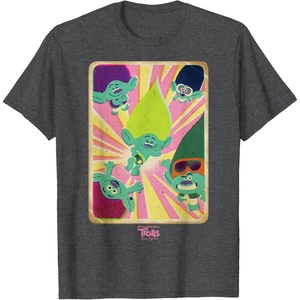image:imageDreamWorks Trolls Band Together Brozone TShirtDark Heather Grey