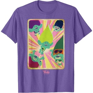 image:imageDreamWorks Trolls Band Together Brozone TShirtPurple Heather