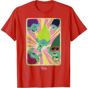 image:imageDreamWorks Trolls Band Together Brozone TShirtRed