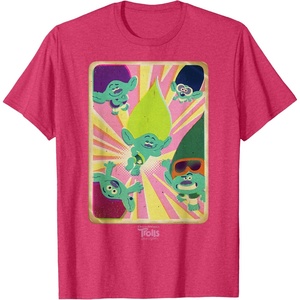 image:imageDreamWorks Trolls Band Together Brozone TShirtRed Heather