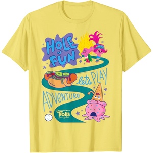 image:imageDreamWorks Trolls Band Together Hole N Fun TShirtLemon Yellow