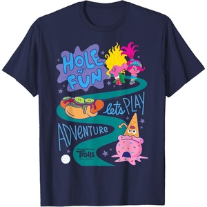 image:imageDreamWorks Trolls Band Together Hole N Fun TShirtNavy Blue