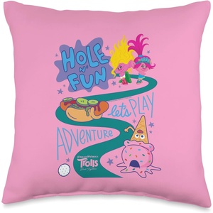 image:imageDreamWorks Trolls Band Together Hole N Fun Throw Pillow16x16